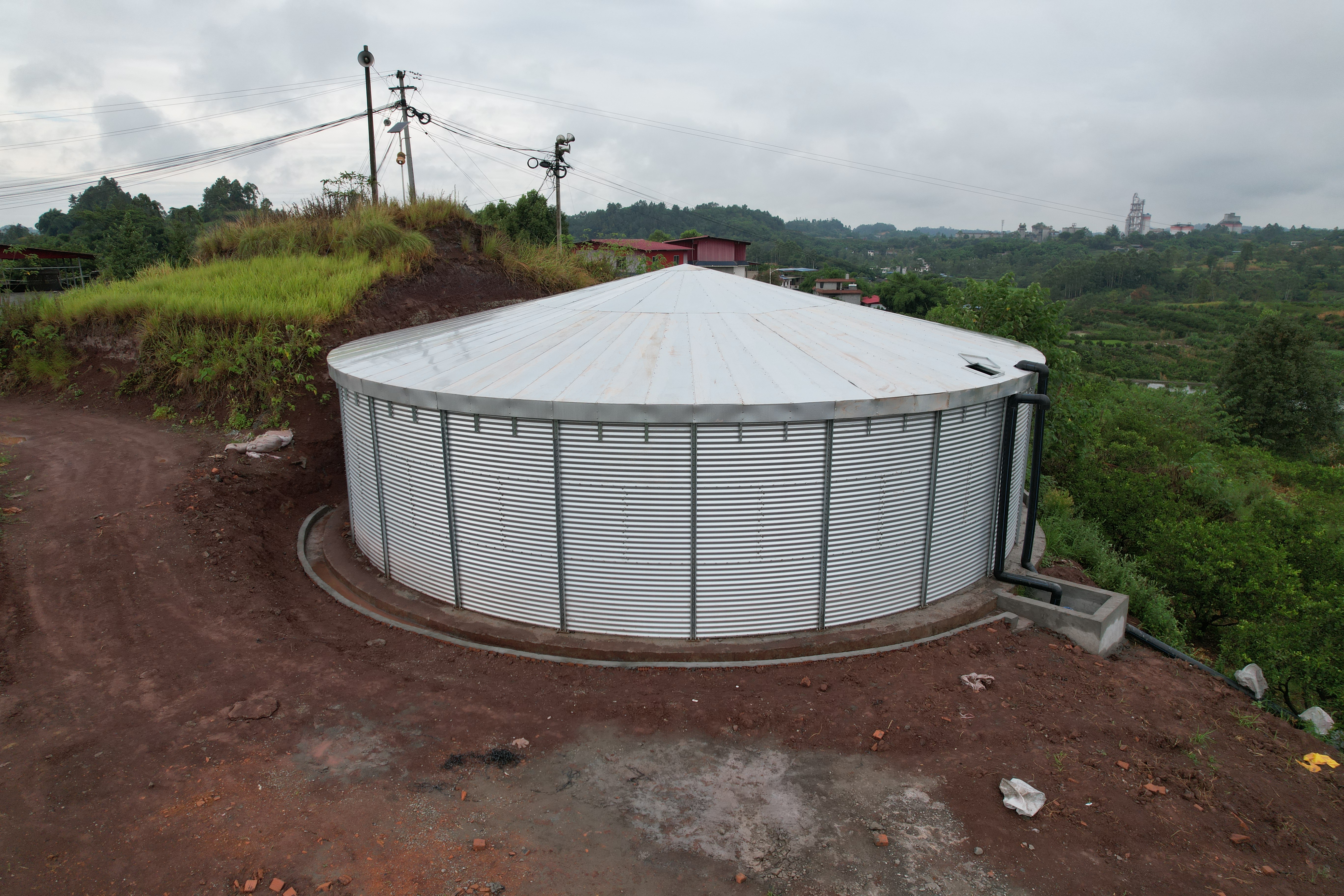 裝配式蓄水池：農業現代化的新利器