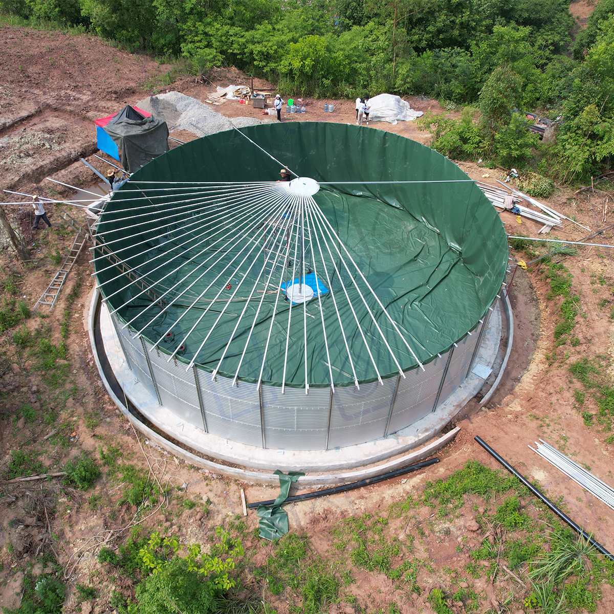 水膜方裝配式蓄水池：開啟未來綠色儲水新篇章